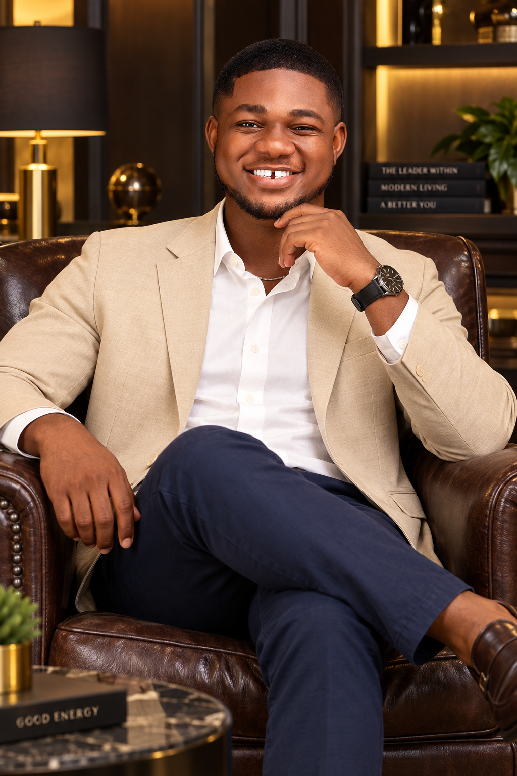 Onwe Francis Chiemerie — Lifestyle Editorial Portrait